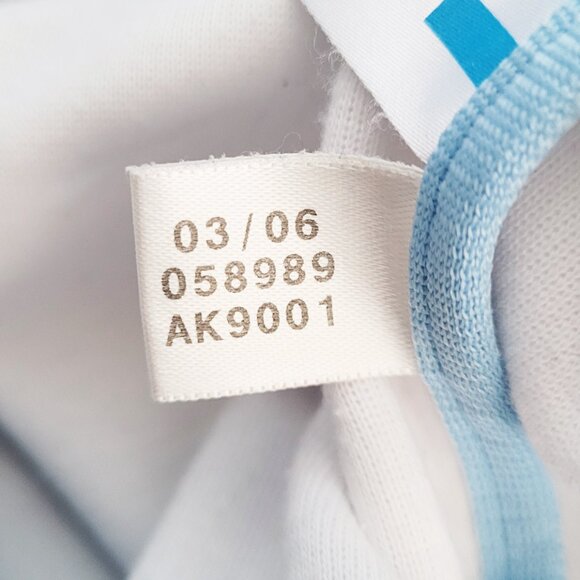 Adidas Argentina Buenos Aires Soccer White and Blue Firebird Tracksuit - Size M - Picture 5 of 9